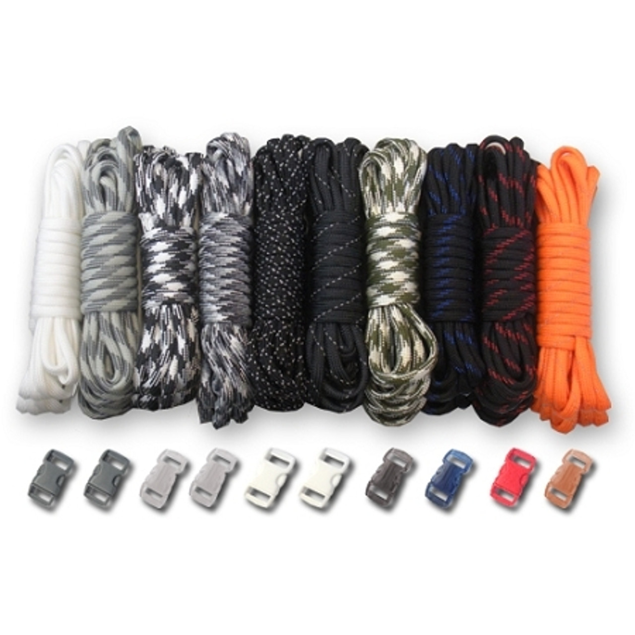 Tactical - Combo Kit (Paracord & Buckles)